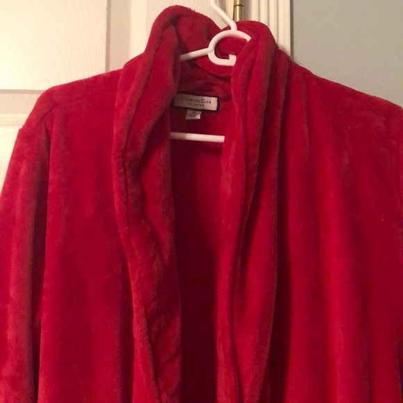 Red Charter Club Robe - Picture 3 of 4